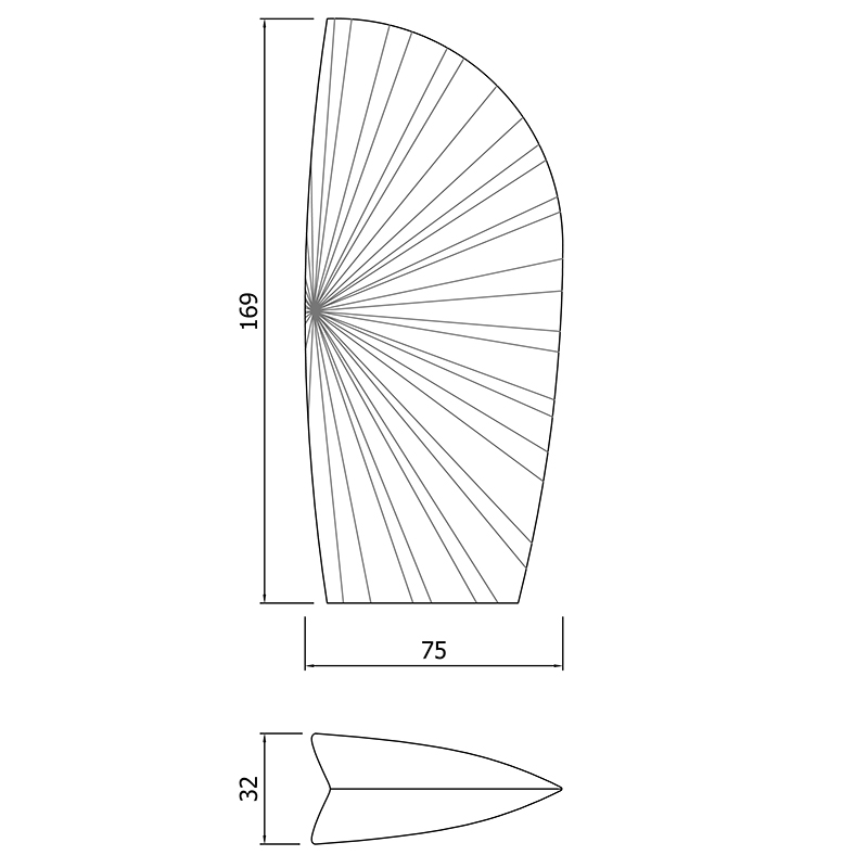 Amerigo separé de design - blanc 3